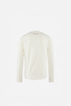Lightweight Long Sleeve Tee, Lunar White