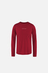 Ultralight Aloe Long Sleeve Tee, Cardinal