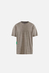 Short Sleeve Stripe Tee, Grey Stripe
