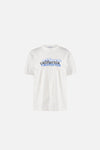 California Cotton Tee, White California