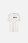 California Cotton Tee, Paradise Vintage White