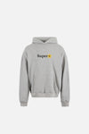 California Cotton Hoodie, Super Star Heather Gray