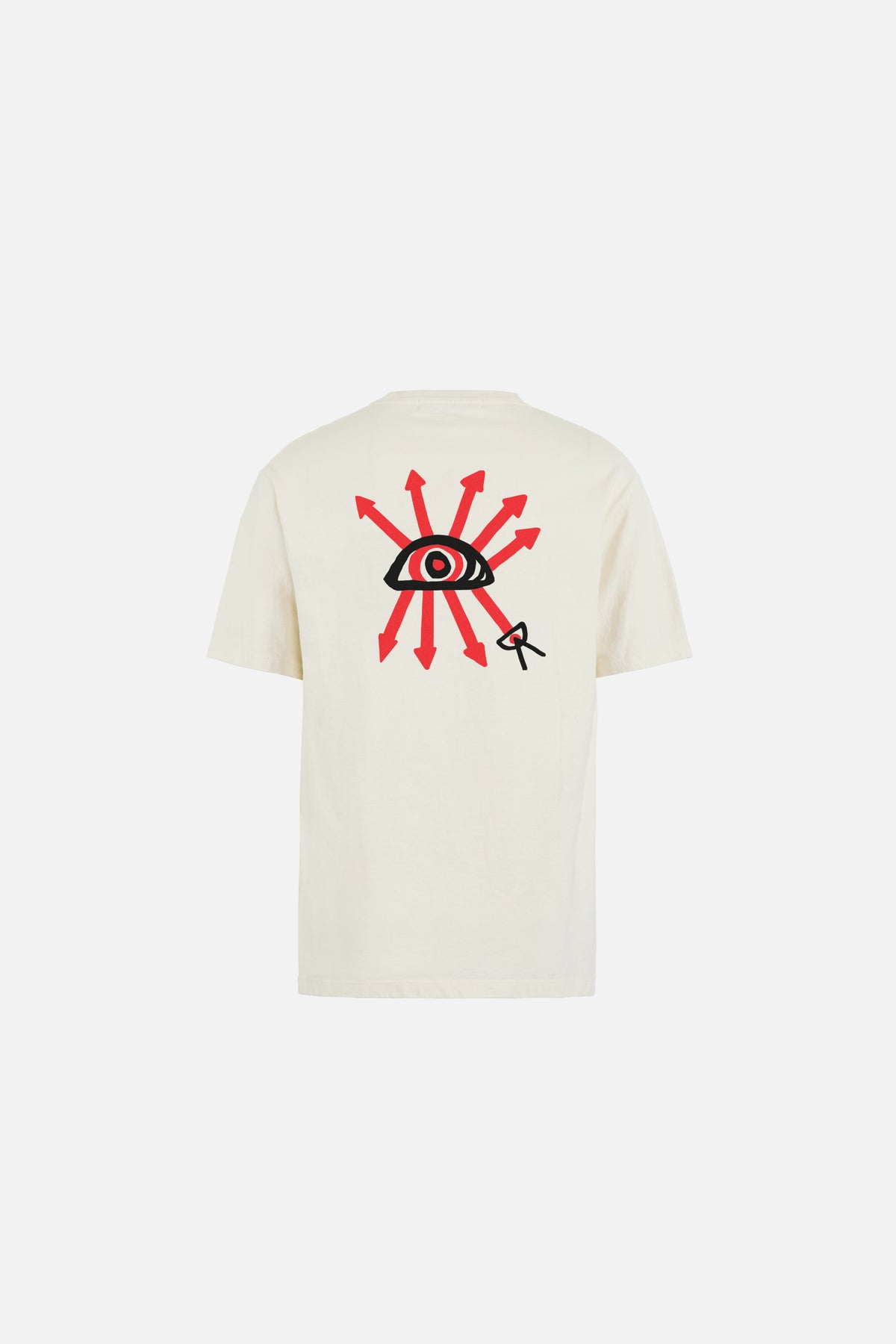 California Cotton Tee, Arrow Eye Vintage White, 이미지 2/3