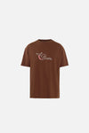 California Cotton Tee, Snail Cacao