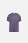 California Cotton Tee, Log Off Vintage Plum