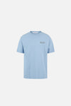 California Cotton Tee, Track Club Light Blue