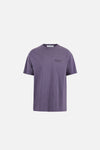 California Cotton Tee, Track Club Vintage Plum