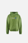 California Cotton Hoodie, Super Star Vintage Green