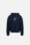 California Cotton Hoodie, Teddy Navy
