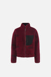 Cropped Pile Fleece, Hollow Visions