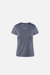 Aloe Short Sleeve Fitted Tee, Marine