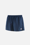 Oversized Shell Shorts, Pacific Blue
