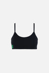 Light Support Interlock Bra, Black