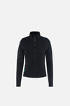 Full Zip Interlock Jacket, Black