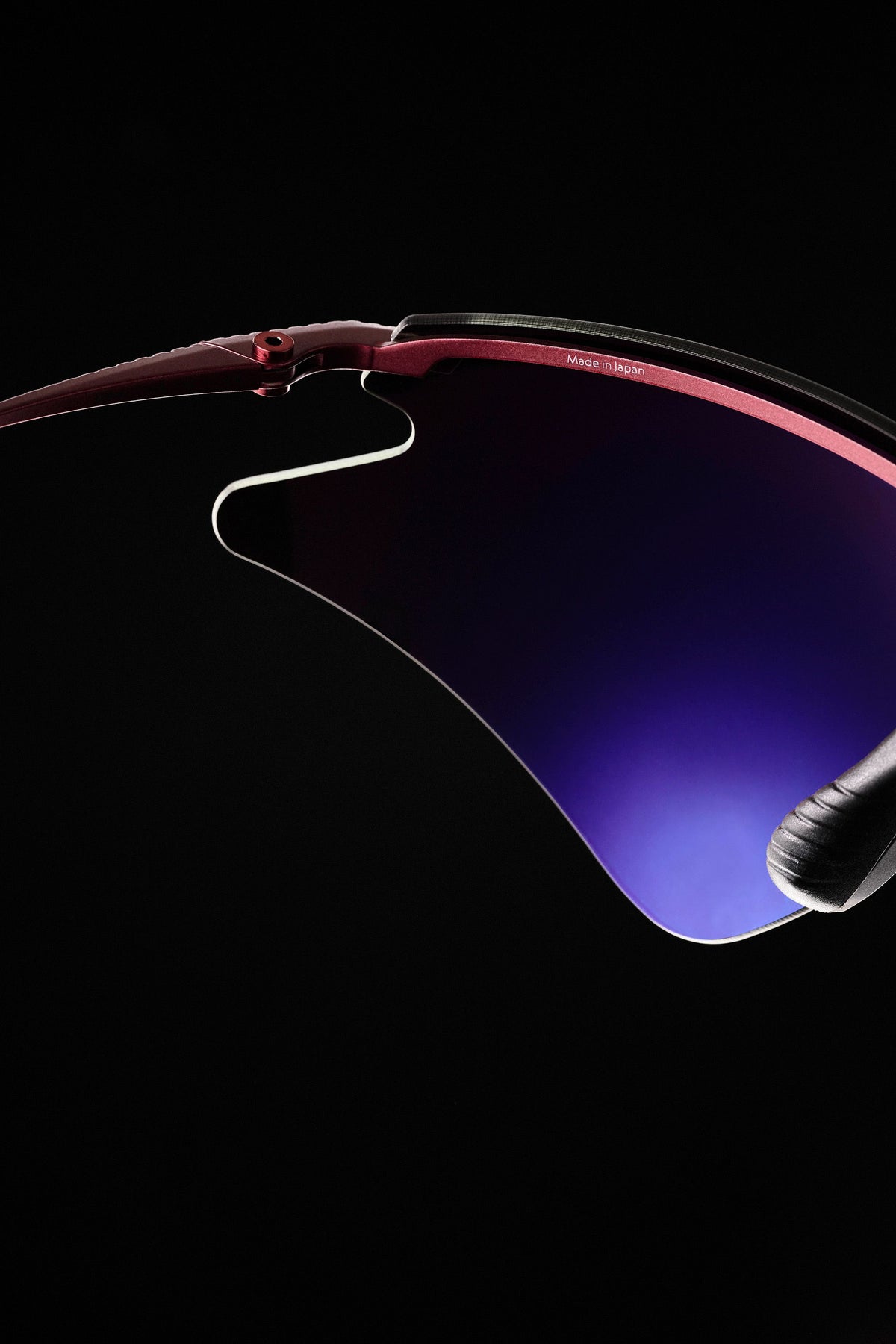 Kohei Aero Blade Ti Oxblood, D+ Blue Mirror, image 6 of 10