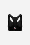 Twin Layer Medium Support Bra, Black